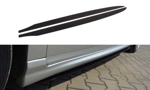 Maxton Racing Side Skirts Diffusers VW Passat B6/B7 R-Line