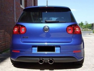 Maxton Rear Valance VW Golf V R32 (With 2 Exhaust Holes, For R32 Exhaust)