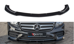 Maxton Front Splitter Mercedes-Benz E43 Amg / Amg-Line W213 - Gloss Black