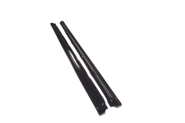 Maxton Side Skirts Diffusers VW Golf Mk7 Facelift Standard - Textured