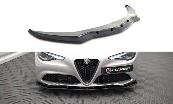 Maxton Front Splitter V.1 Alfa Romeo Giulia Sport - Textured