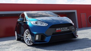 Maxton Front Bumper Fiesta Mk7 Facelift (Focus RS 2015 Look) - Z podk?adem
