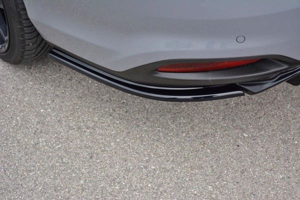 Maxton Rear Side Splitters Fiat Tipo S-Design - Gloss Black