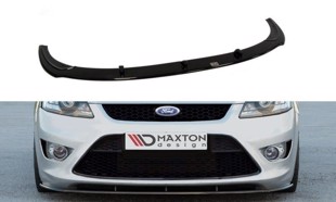 Maxton Front Splitter Ford Focus St Mk2 Fl - Gloss Black