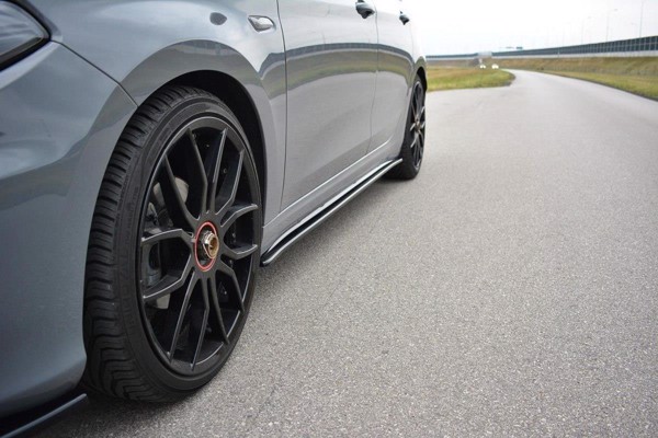Maxton Side Skirts Diffusers Fiat Tipo S-Design - Gloss Black