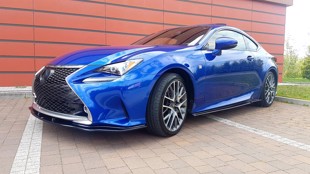 Maxton Side Skirts Diffusers Lexus Rc - Textured