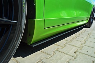 Maxton Racing Side Skirts Diffusers VW Scirocco R