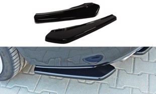 Maxton Rear Side Splitters Audi A5 S-Line - Gloss Black