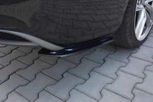Maxton Rear Side Splitters Audi A5 S-Line 8T Fl Sportback  - Gloss Black
