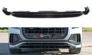 Maxton Front Splitter  Audi Q8 S-Line - Gloss Black