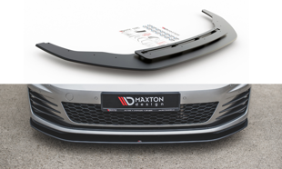 Maxton Racing Durability Front Splitter VW Golf 7 Gti - Black
