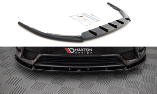 Maxton Front Splitter V.1 Toyota Avensis Mk3 Facelift - Gloss Black