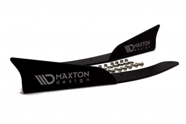 Maxton Universal Front Bumper Lip Add-On Winglets