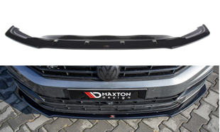 Maxton Front Splitter V.1 Volkswagen Passat R-Line B8 - Gloss Black