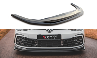 Maxton Front Splitter V.5 Volkswagen Golf 8 Gti - Gloss Black