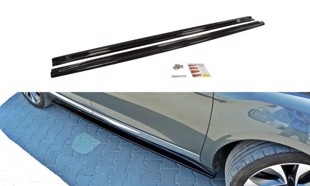 Maxton Side Skirts Diffusers Citroen DS5 Facelift - Gloss Black