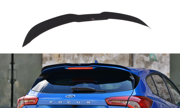 Maxton Spoiler Cap V.1 Ford Focus St-Line Mk4 - Gloss Black