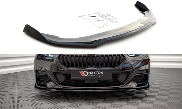 Maxton Front Splitter V.3 BMW 2 Gran Coupe M-Pack / M235I F44 - Textured