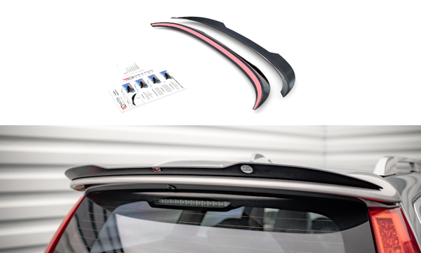Maxton Spoiler Cap V.2 Volvo V70 Mk3 - Gloss Black