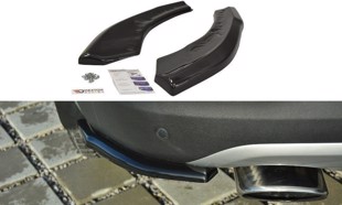 Maxton Rear Side Splitters Kia Sportage Mk4 Gt-Line - Gloss Black