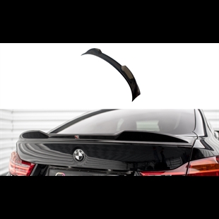 Maxton Spoiler Cap 3D BMW 4 Gran Coupe Standard / M-Pack F36 - Gloss Black