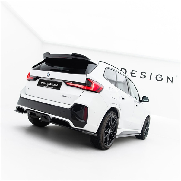 Maxton Rear Splitter (With Vertical Bars) BMW X1 M-Pack U11