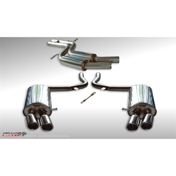 Milltek Cat-back Audi S5 4.2 V8 B8 Coupé (Manual Only)