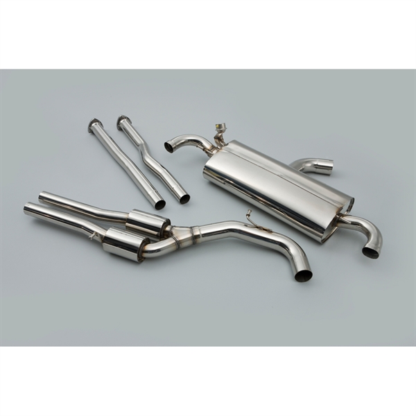 Milltek Midpipes Audi TT Mk2 TT RS Coupé 2.5-litre TFSI quattro