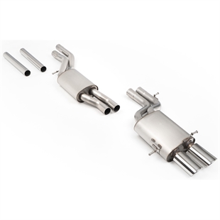 Milltek Non-Resonated Cat-Back Exhaust System Audi RS4 B5 V6 Avant