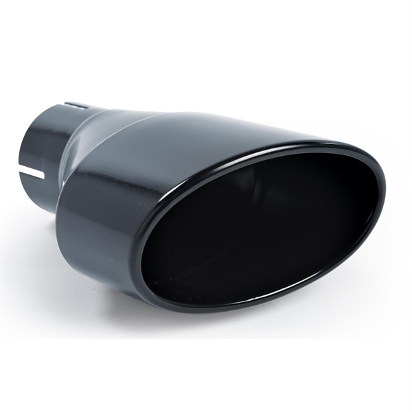 Milltek Cerakote Sort Jet (Oval) 170 x 107 Udstødningsende, Venstre - MSTIP242