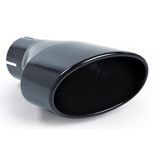 Milltek Cerakote Sort Jet (Oval) 170 x 107 Udstødningsende, Højre - MSTIP243