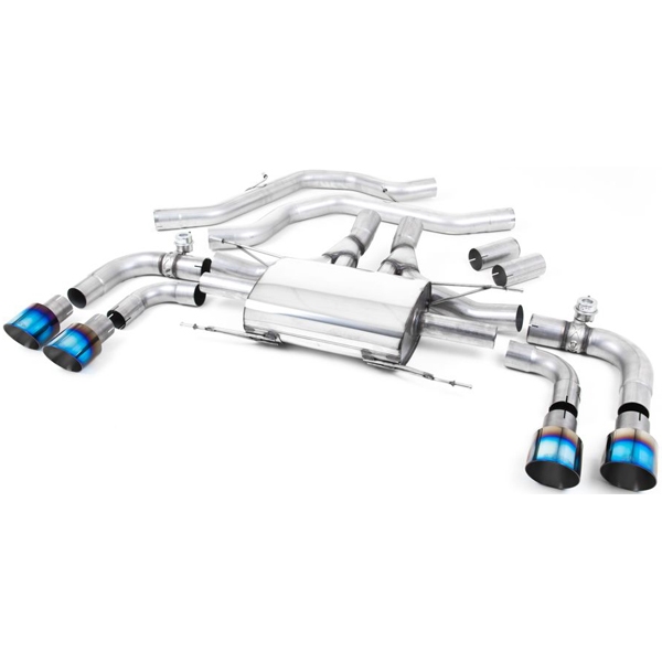 Milltek Cat-back Alfa Romeo Giulia Quadrifoglio 2.9 V6 Bi-Turbo (Non OPF/GPF Models)