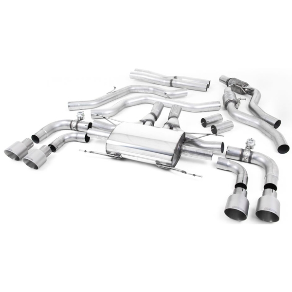 Milltek Cat-back Alfa Romeo Giulia Quadrifoglio 2.9 V6 Bi-Turbo (Non OPF/GPF Models)