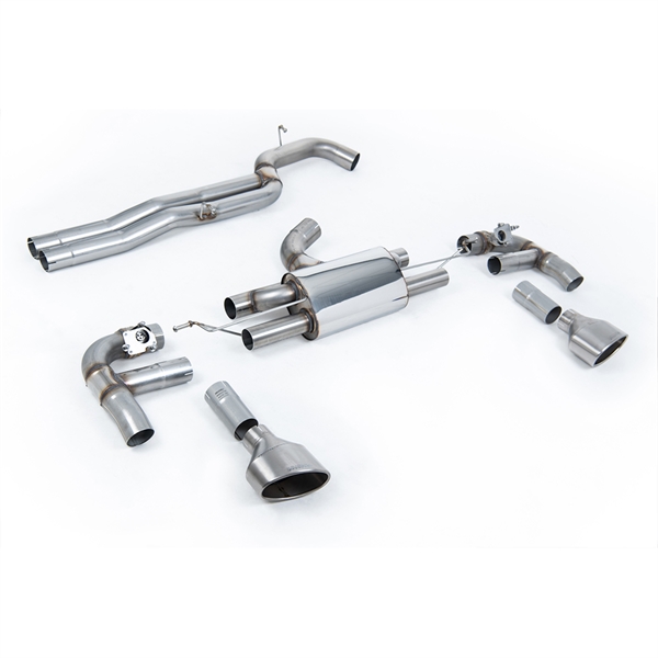 Milltek Cat-back Audi RS3 Saloon / Sedan 400PS (8V MQB) - Non-OPF/GPF Models