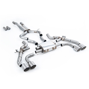 Milltek OPF/GPF Backsystem med GT-115 Titanium-enderør til BMW X3 X3M / X3M Comp (G01)
