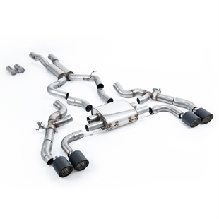 Milltek OPF/GPF Backsystem med JET-115 Carbon-enderør til BMW X3 X3M / X3M Comp (G01)