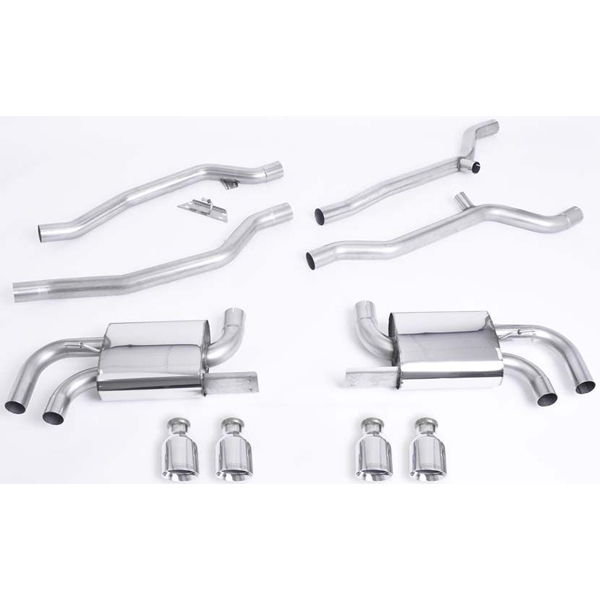 Milltek Cat-back Porsche Cayenne 958 Turbo 4.8 V8 (Pre-Facelift)