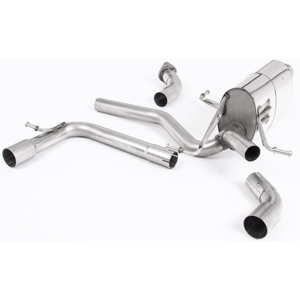 Milltek Cat-back Suzuki Swift Sport 1.4 BoosterJet (Non Hybrid and without GPF/OPF)