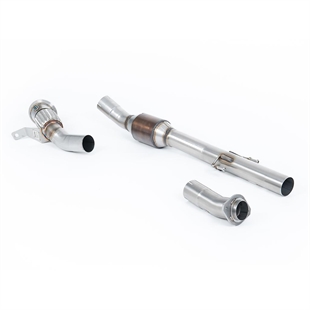 Milltek Large Bore Downpipe og Hi-Flow Sports Cat (Kun Til OE Systemer) Toyota GR Corolla 1.6 Turbo