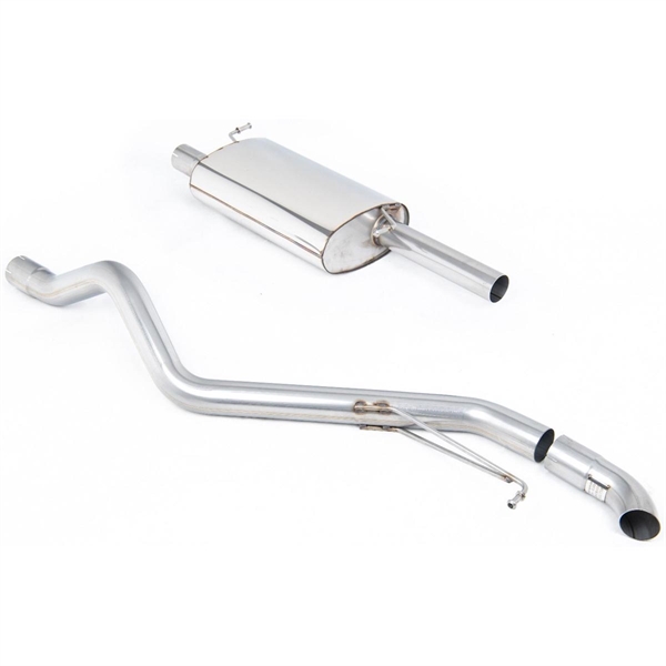 Milltek Cat-back Volkswagen Transporter \ Caravelle T5 LWB 1.9 TDi (85ps & 104ps) 2WD and 4MOTION