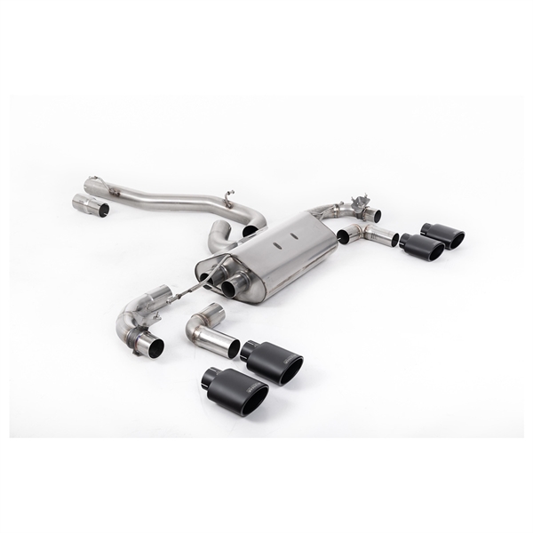Milltek Cat-back Volkswagen Golf Mk7.5 R 2.0 TSI 300PS (Non-GPF Equipped Models Only) - 80mm Race Systems