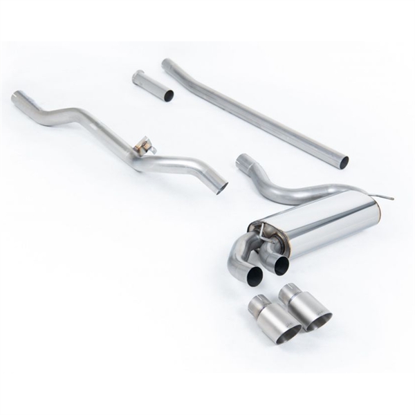 Milltek Downpipe-Back Audi Coupe UR quattro 10v Turbo