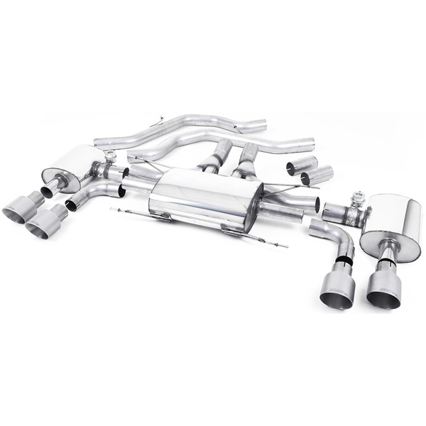 Milltek Cat-back Alfa Romeo Giulia Quadrifoglio 2.9 V6 Bi-Turbo (Non OPF/GPF Models)