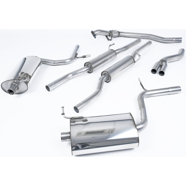 Milltek Cat-back Audi A4 1.8T B6 quattro Saloon - Avant 163BHP (5 speed)