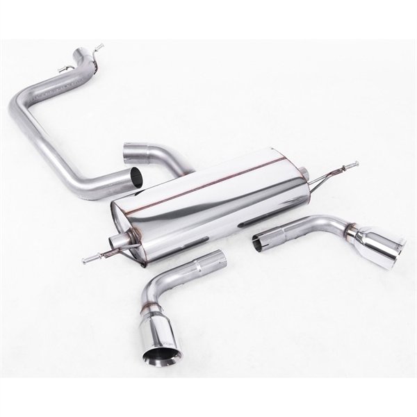 Milltek Cat-back Audi TT Mk2 2.0 TFSi 2WD