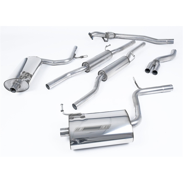 Milltek Cat-back Audi A4 1.8T B6 quattro Saloon - Avant 163BHP (5 speed)