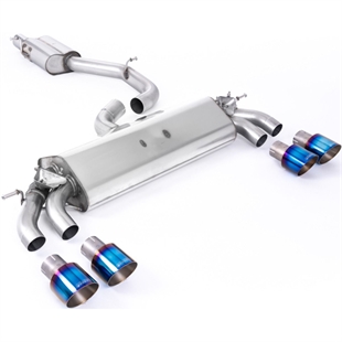 Milltek Cat-back Audi S3 2.0 TFSI quattro 3-Door 8V.2 (GPF Equipped Models Only)