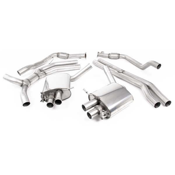 Milltek Cat-back Audi A4 2.0 TFSI B7 quattro and DTM