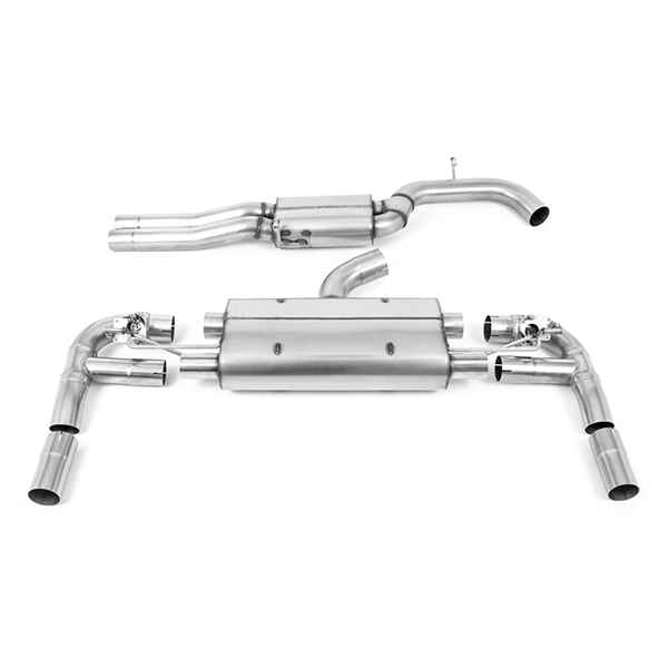 Milltek Cat-back Audi RS3 Saloon / Sedan 400PS (8V MQB) - Non-OPF/GPF Models