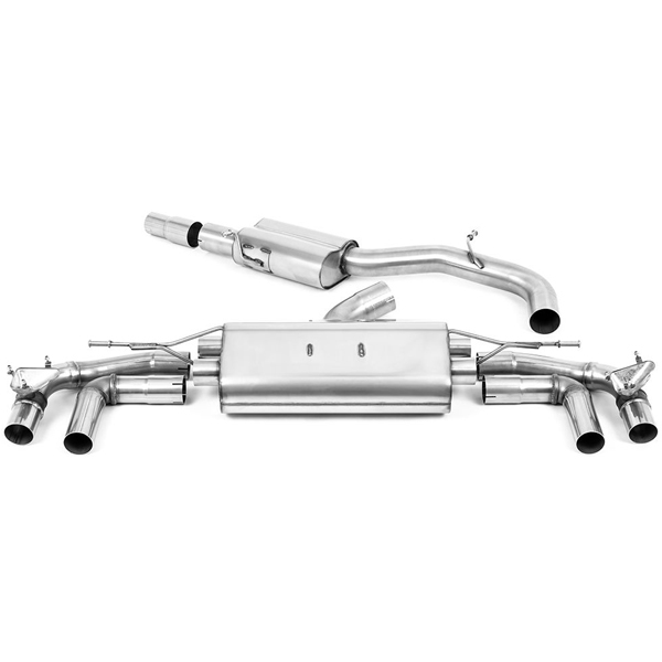 Milltek Cat-back Audi S3 2.0TFSI Quattro Sportback 310PS 8Y (OPF/GPF Models Only)